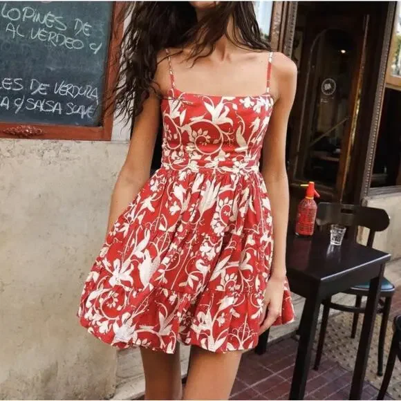 knee length dresses for ladies Lima Wisteria Mini Dress